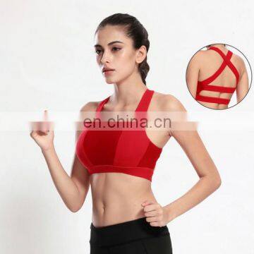 Wholesale Custom Design Sublimation Printed Sportswear Yoga Bra photo-4