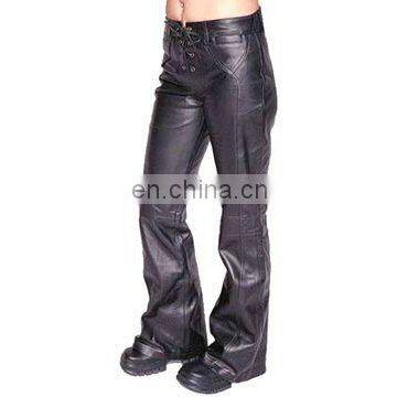 Women Leather Lambskin Pant