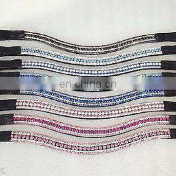 5 Row Horse Browband