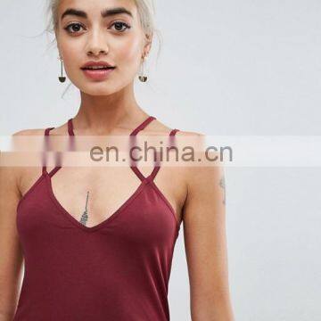 China Product Cheap Price Hot Sale Sexy Women Tank Top photo-2