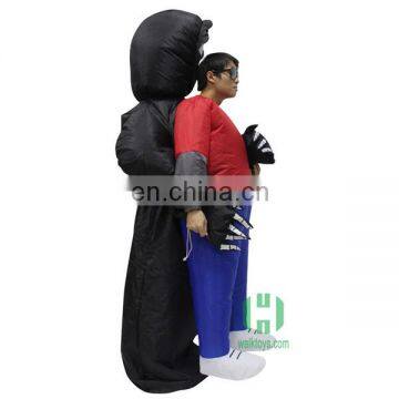 t Rex Pvc Funny Ghost Custom Kid Halloween You Wear Walking Mascot Moving Cartoon Inflatable Costumes Lyjenny for Adult Party photo-2