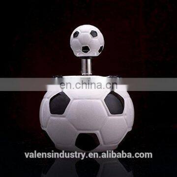 European Ashtray Cover Multifunctional Ceramic Ball Ashtray Office Living Room Decoration Soccer