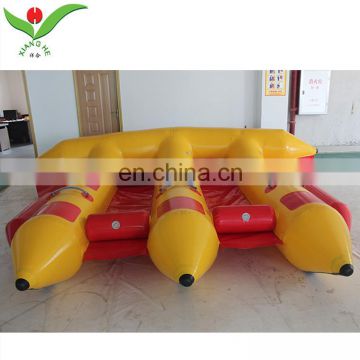 Hot quality surfing boat inflatable flying fish towable