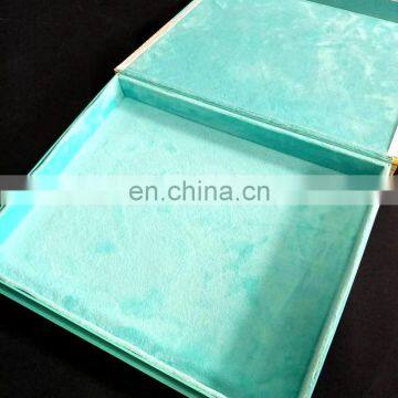 Handmade Custom Clothes Packaging Box With Velvet Inside Luxury Clothing Packaging Box photo-4