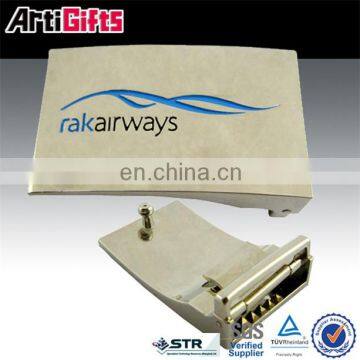 Zinc Alloy Metal Gold Plated Brand h Belt Buckles in Letter Shape photo-2