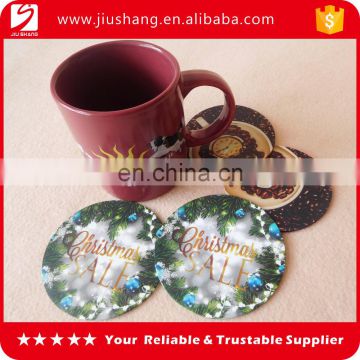 Barware non slip silicone coaster with custom printing logo