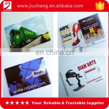 Factory price plastic 2GB card usb flash drive with logo