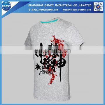 High quality promotional sports custom tshirt