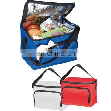 fashion European Aluminum foil cooler bag, insulated bag for frozen food, freezable lunch grocery bag BAG081