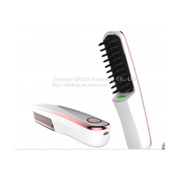 2017year Newest Convenient Fashion USB Rechargeable Cordless Mini Hair Straightener Brush