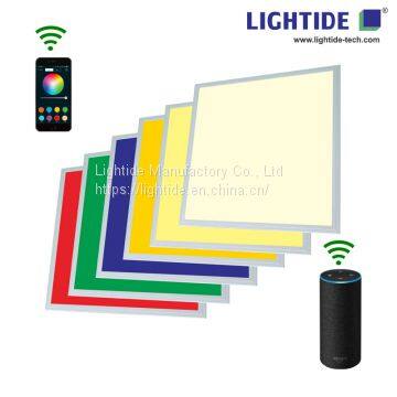 CE Approved RGBW+CCT Changing LED Panel Lights, Bluetooth & WIFI Alexa Control, 200-240vac, 30W photo-2