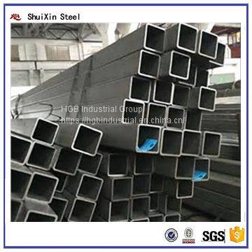 Q195 Q235 Square Round ERW Welded Hollow Section Steel Tube / Pipe