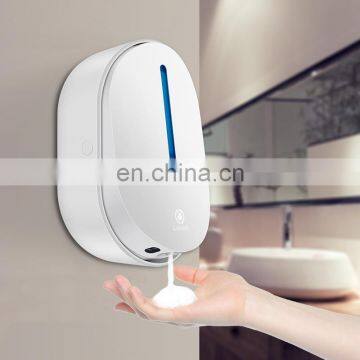 Childproof Plastic Cartridge Bottle Sensor Auto Foam Pump Bath Soap Dispenser photo-3