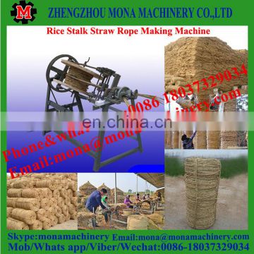 straw rope making machine/grass rope twisting machine/straw rope braiding machine