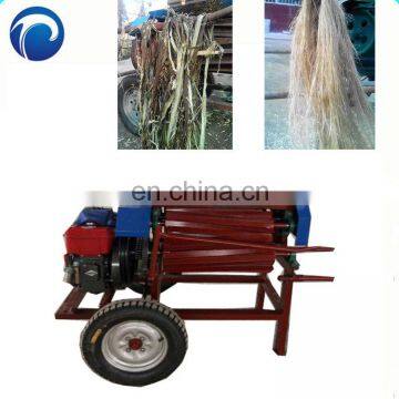 Hemp Decorticator Banana Fiber Extracting Machine Banana Fiber Machine