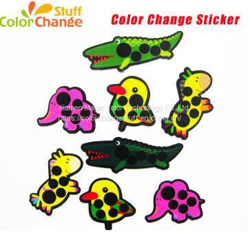 Liquid Crystal Fever Thermometer Sticker Baby Forehead Thermometer photo-2