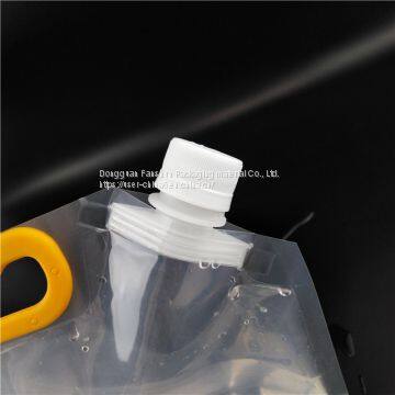 Manufacturer Production No Logo Printed Plastic Packaging Bag for Filling 75% Alcohol Disinfectant photo-5