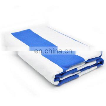 Double Side Striped Printed Customized Weight Size Microfiber Towel for Beach Outside photo-2