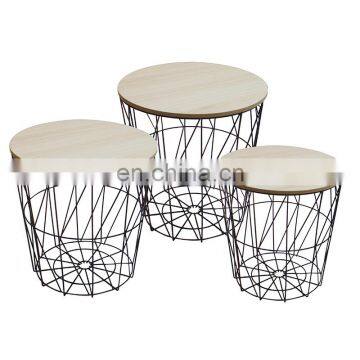 Modern Design Metal Stainless Steel Round Coffee Table Simple Drinking Table Support Custom photo-5