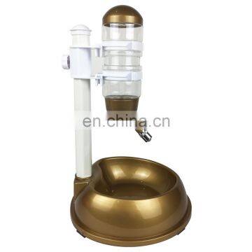 Manufacturer Wholesale Outdoor Travel Detachable Cat Pet Dog Plastic Raise Down Water Bottle photo-2