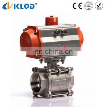 Good Market Factory Supply High Quality Pneumatic Steam Control Stainless Steel Ball Valve