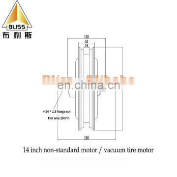 350w 12000w Electric Bike Hub Motor With Battery Wheel Disc Brake High Power Brushless DC Motor Electric Scooter Hub Motor photo-5