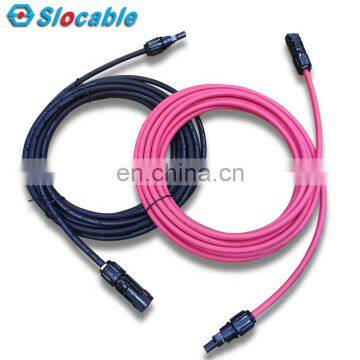 Slocable TUV Approved UV Resistance 1m Premade PV Power Cable With MC Wiring Harness Solar Panel Extension Cable photo-6