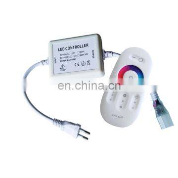 2.4G Controller Touch Dimmer RF Remote for LED RGBW 5050 Light Strip