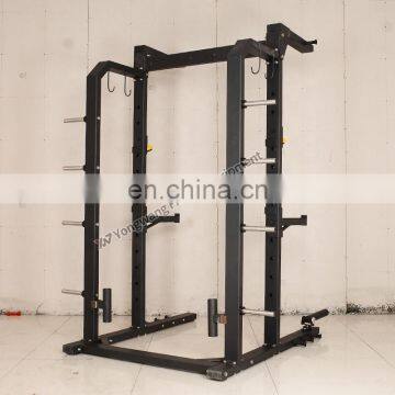 High Quality Hot Sale Commercial Fitness Equipment Gym Use Machine YW-1716B Half Power Rack photo-3