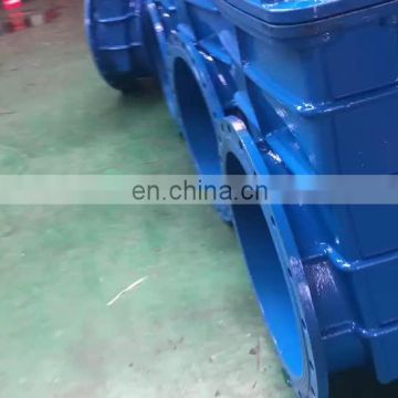 large diameter soft seal dn250 300 500 600 gate valve