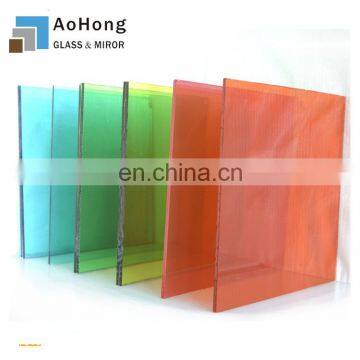 Cheap Bronze Brown Lighth Green Grey PVB Laminated Glass photo-4