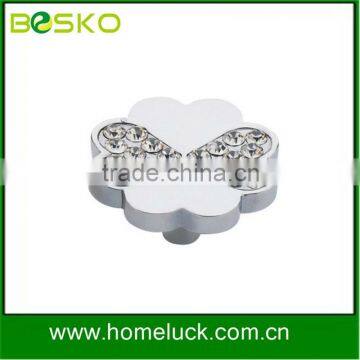 crystal drawer handles and knobs zinc handles in high quality