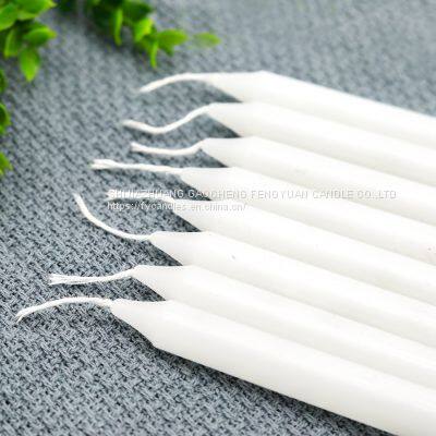 Wholesale Candle Factory Making Stick Unscented White Candle