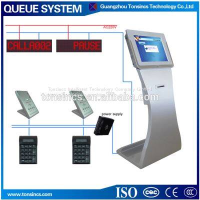 The Whole Queue Management System Floor Stand Ticket Dispenser for Bank /Hospital photo-2