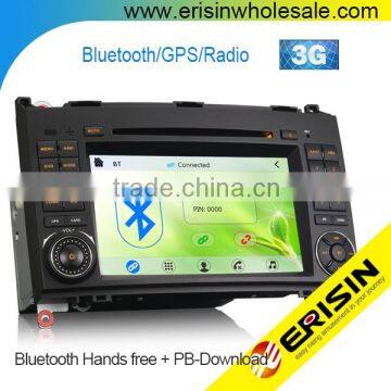 Erisin ES7682M 7 inch 2 Din Car DVD Player GPS for Mercedes A-Class W169