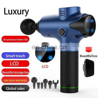 NINGDECRIUS Cordless Deep Muscle 24V Dropshipping 6 Speeds Body Massager Deep Tissue Vibration Massage Gun