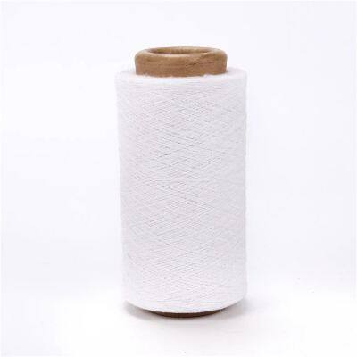 Nm34-Nm50 super white Recycled Cotton Polyester Blended Yarn for Sock Regenerated Yarn for Socks