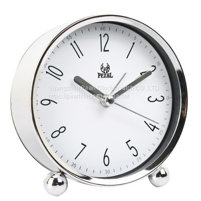 2021 New Design Quiet Sweep Bell Alarm Clock