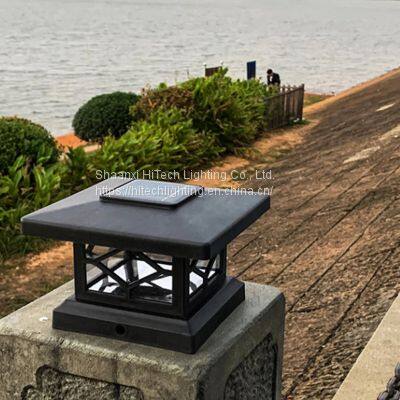 Solar Post Cap Light Waterproof Energy Saving LED Solar Fence Light Warm White Light Decoration for Garden Fence photo-4