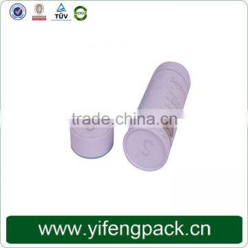 Black Paper Tube Canister Round t Shirt Hat Box With Plastic Hot photo-2