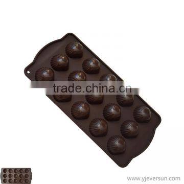 Private labeling ball shape silicone chocolate mold