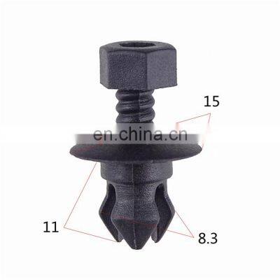 Factory Supply Car Plastic Push Clips Auto Plastic Fasteners Car Clips Plastic Rivets