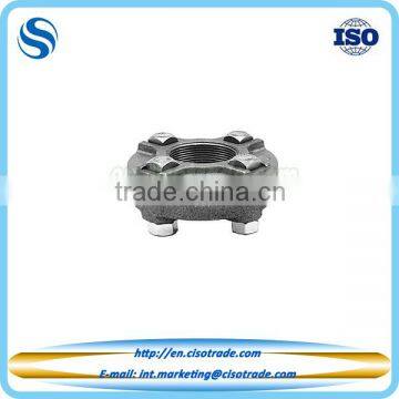 ASME B16.39 cast iron pipe flange female union flat seat with gasket cast iron pipe fitting