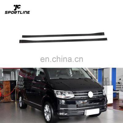 JC Sportline Carbon Fiber T6 Side Skirts Extension for VW Transporter T6 Van Multivan 2015-2020