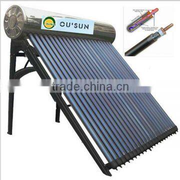 Heat Pipe Compact Pressurized Solar Water Heater Drawing