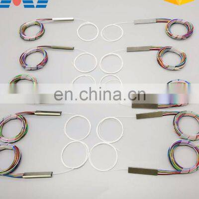 Factory Price 1x2 1x4 1x8 1x16 1x32 1x64 Fiber Optical PLC Splitter Mini PLC Splitter photo-3