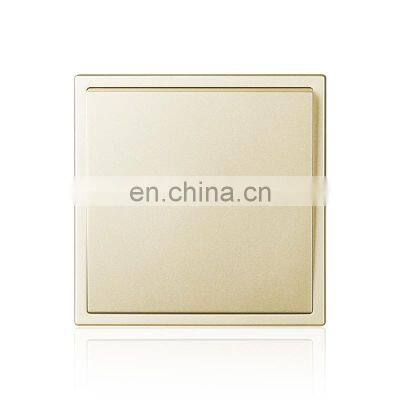 BAIJIANG UK Standard Wall Push Button Light Switch 16A Silver Alloy Contact Flame Retardant PC Sockets And Switches Electrical photo-2