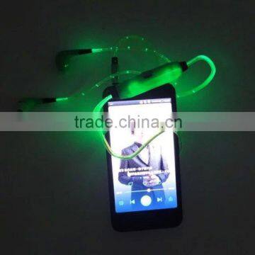 China Manufacturer High Quality Light Earphones,Visible EL Flowing Light Earphones photo-2