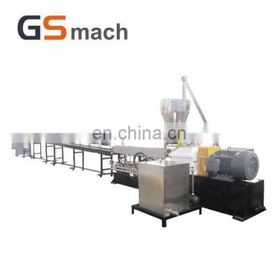 PLA PBAT PVA +starch granulator machine corn starch biodegradable twin screw extruder