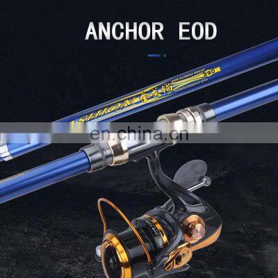 New Anchor Fishing Rod Adjustable Metal Wheel Super Hard  surf Fishing Rod